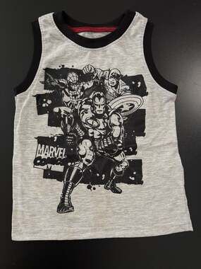 Marvel Comics Avengers Graphic Tank Top Size 4T